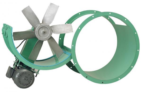 Belt Drive Tube Axial Fan